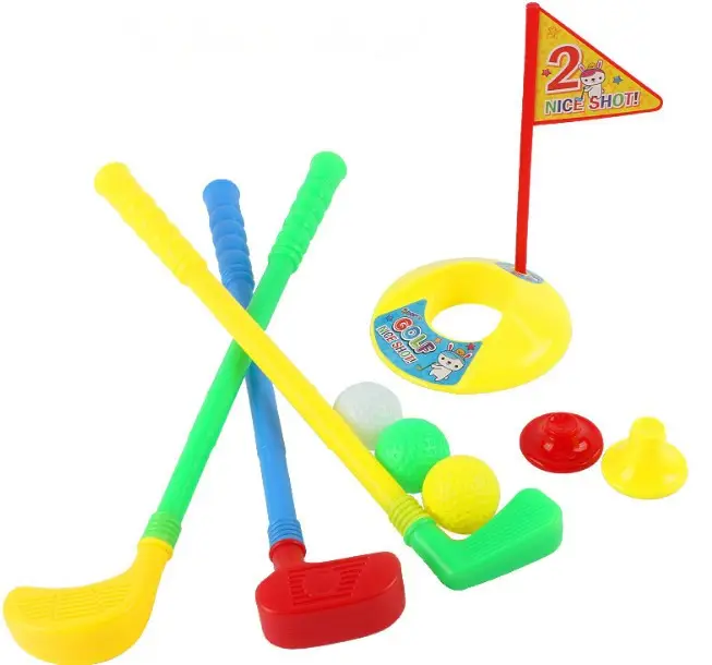 도매 어린이 플라스틱 골프 클럽 세트 장난감