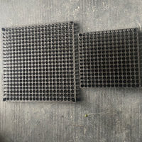 Celdas de drenaje Tablero de drenaje de HDPE de 500mm Sistema moderno de techo de garaje Paisaje Jardín Presa Campo de fútbol Campo de golf Tablero de goteo