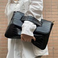 Nouvel Arrivage 2026 – Sac à Main Femme Élégant en Cuir PU Gaufré Crocodile, Léger, Grande Capacité, Imperméable, avec Fermeture Éclair