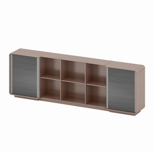 High-End Modern Design Executive Wooden <b>Filing</b> Cabinet for Boss Office Workshop School High-quality Panel Wood <b>Storage</b> Cabinet - Product Image 4