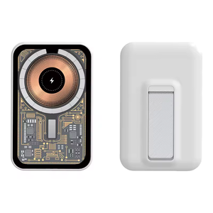 Banco de Energía Magnético Inalámbrico con Logotipo Personalizado, 10 000 mAh, con Soporte Integrado - Product Image 2