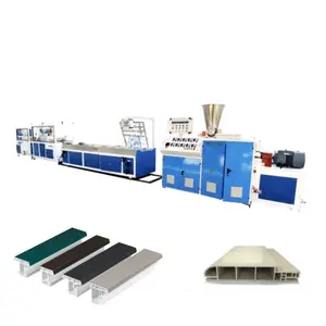 PVC window profile frame extrusion line PVC door frame WPC door board manufacturing plant