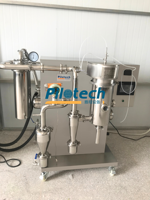 Sécheur par pulvérisation de laboratoire YC-015A avec système en circuit fermé d'azote, taux de récupération des matériaux élevé