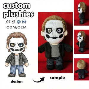 Peluche Personalizzati in Cotone PP con Ricami e Rete, Personaggi di Film <span class=keywords><strong>Horror</strong></span>, Regalo di Compleanno - Product Image 1