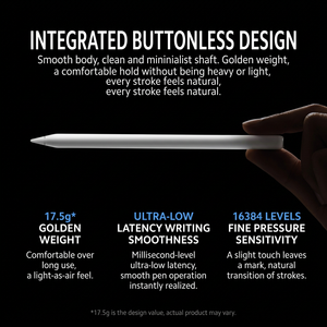 Xiaomi Focus Stylus Pen Pro, 16384 Niveles de Presión, Vista Previa al Levantar el Lápiz, Gesto de Pellizco, Lápiz Magnético de Baja Latencia para Xiaomi Pad - Product Image 4