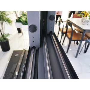 TS25 Aluminum <strong>Windows</strong> Sliding Water Proof Double Glazing Heat Sound Insulated Aluminum Sliding <strong>Window</strong> <strong>With</strong> <strong>Mosquito</strong> <strong>Net</strong> - Product Image 6