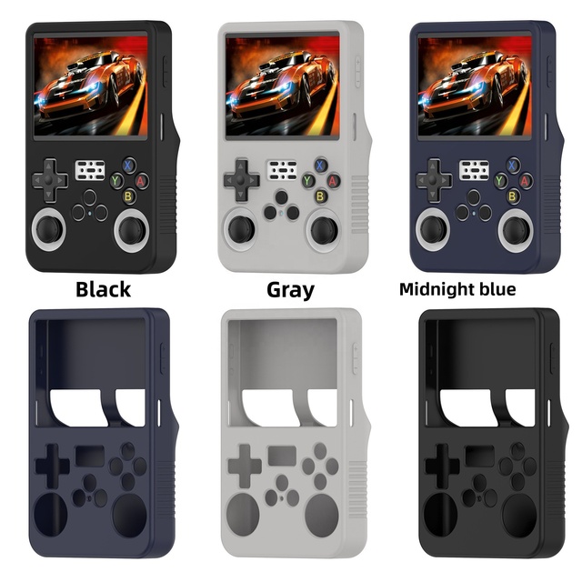 Soft Silicone Protection Case Handheld Game Console Cover for R36S Max Protector Accessories for R36S Silicone Cover Protective