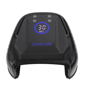 Nouveau métal Portable LCD affichage vernis à ongles Gel durcissement sèche-ongles Rechargeable manucure 72W sans fil UV LED lampe à ongles - Product Image 6