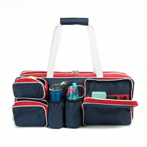 Bolsa de Tenis Portátil Personalizada con Compartimento para Zapatos y Bolsillo para Botella, Bolsa Deportiva de Hombro - Product Image 2