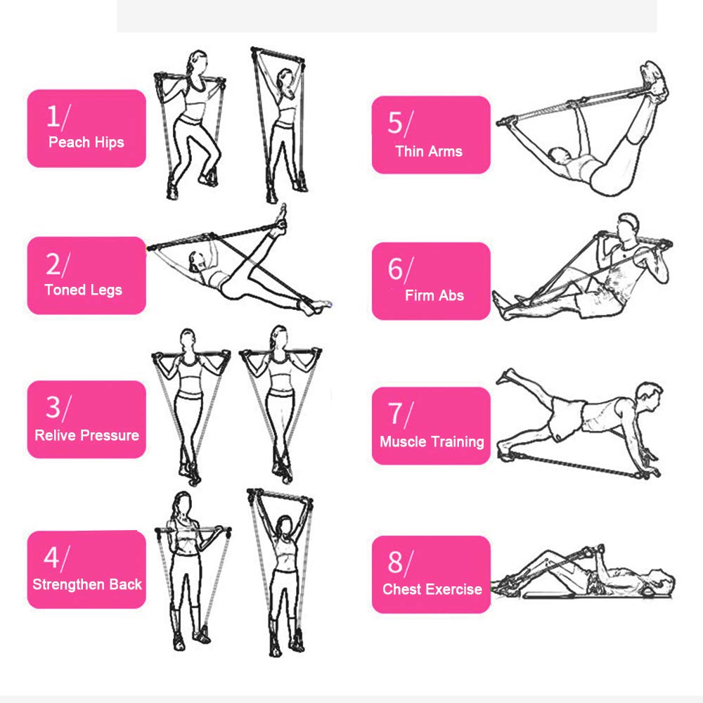 Downloadable Pilates Rod Exercises High Quality Portable Yoga