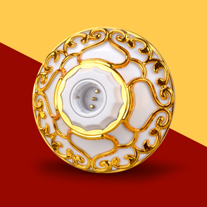 2-in-1 multitype vít phong cách giữ đèn nhựa <span class=keywords><strong>lampholder</strong></span> với cơ sở bóng đèn - Product Image 4