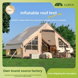 Bán buôn ngoài trời nhiều người cabin <span class=keywords><strong>Inflatable</strong></span> Lều xách tay Oxford vải không ướt cho cắm trại và du lịch cuộc phiêu lưu - Product Image 3