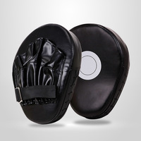 Cible de frappe professionnelle en cuir microfibre épais, cible de précision pour la vitesse, cible de sparring incurvée pour la boxe, cible main-pied à vendre