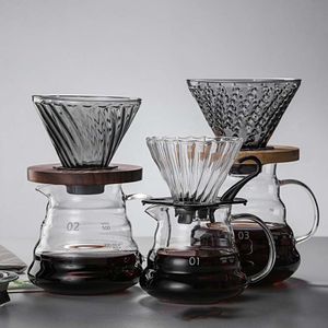 Set per caffè e tè fatto a mano da 360ml 600ml in vetro borosilicato da 800ml, tra cui tazza e gocciolatore - Product Image 4