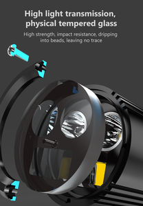 Ecobene ระบบไฟ LED รถจักรยานยนต์12V IP68กันน้ำไฟหน้ารถมอเตอร์ไซด์12000LM สว่างมากสำหรับรถพ่วงเอทีวี - Product Image 4