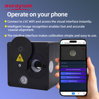 Outil de calibrage coaxial laser LVC, contrôle sans fil par téléphone, aligneur de centrage de buse pour tête de découpe laser à fibre