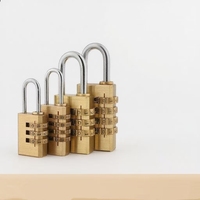 Cadenas à combinaison à quatre chiffres, cadenas numérique pour valise, cadenas en laiton MD