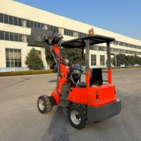 RongGong RG-EV04 Batteriebetriebener Teleskop-Minilader – OEM- und ODM-Unterstützung, anpassbare Anbaugeräte, Mini-Innenlader