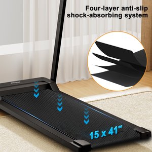 Cintas de Correr Eléctricas Portátiles de Fábrica al por Mayor, Cintas de Correr Plegables para Interiores que Ahorran <span class=keywords><strong>Espacio</strong></span> para el Hogar - Product Image 2