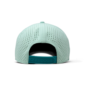 Meilin nhà máy tùy chỉnh 5-panel nắp không thấm nước thêu logo tùy chỉnh cap màu dây nylon spandex vải Golf Mũ bóng chày - Product Image 5