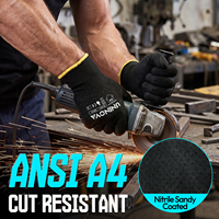 Kit de Seguridad PPE para 10 Personas para Trabajadores de Almacén con Chaleco de Alta Visibilidad Clase 2, Guantes Resistentes a Cortes A4, Gafas de Seguridad y Tapones para los Oídos