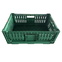 Caisse de rangement pour légumes en plastique PP écologique, robuste, recyclable, pliable et ventilée