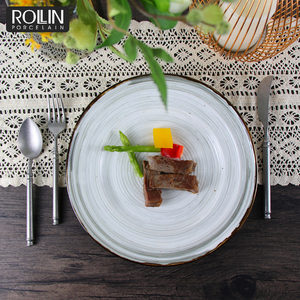 AB Gốm Lớp Vòng Tấm Gốm Đặt Bán Buôn 16 Mảnh Gốm Bộ Đồ Ăn Đặt Nhà Máy Trực Tiếp Giá Bộ Đồ Ăn - Product Image 4