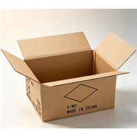 Logo personnalisé Taille de haute qualité ondulé mobile transport stockage brun cartons d'expédition boîte d'emballage