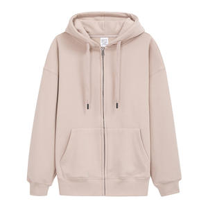 Sudadera con capucha de forro polar suave de zorro plateado con cremallera, color liso, básica, oversize, de ajuste holgado, para hombre, estilo streetwear, unisex - Product Image 6