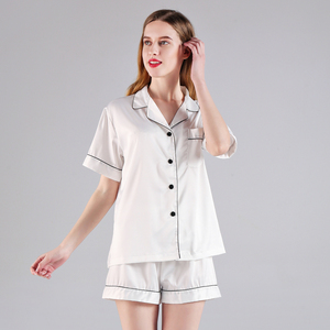 FUNG 3034 Set Pigiama da Donna, Maglia a Maniche Corte, Abbigliamento da Notte, Pigiami Taglie Forti, Abbigliamento per Casa - Product Image 4