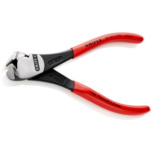 Coupe-fils KNIPEX 67 01 160 SB - Robuste avec revêtement en plastique noir - Product Image 2