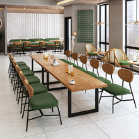 Meubles commerciaux personnalisés, table et chaises de restaurant avec structure métallique, vente en gros, chaises et tables pour café, chaises de comptoir pour café