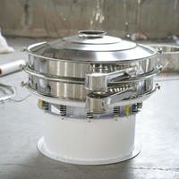 2-lagiges Weizen-Rotations vibrations sieb Edelstahl-Fein vibrations sieb Landwirtschaft liches Vibrationssieb-Mais sieb maschine