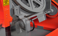 Scie à ruban d'alimentation horizontale d'usine entièrement automatique CNC pour la coupe de faisceaux de métaux
