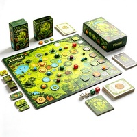 Créez votre propre jeu de société personnalisé : service complet de conception, impression, ensemble de jeu en carton avec plateau, cartes, boîte, jetons et cartes personnalisés (OEM)