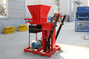 Machine à briques emboîtables HBY2-15 – Machines simples de fabrication de briques en terre cuite pour petites entreprises - Product Image 5