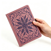 Carnet de notes A5 relié rigide, couverture en cuir PU personnalisée, journal avec bande élastique, cadeau