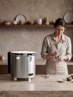 Four à poterie pour usage domestique, four céramique pour la cuisson de la poterie et de la terre cuite, mini-four avec contrôle de température programmable