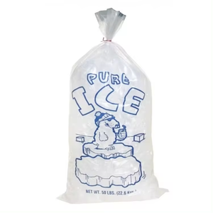 Novo Design de Cubo de Gelo Médico Descartável de Plástico 8 lb 10 lb em Saco Retortável para Embalagem de Vodka, Água Mineral, Cerveja, Champanhe e Tequila - Product Image 5