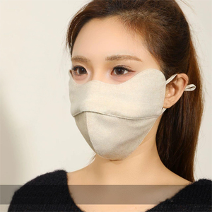 Masque facial en laine doublé de soie, luxueux, coupe-vent, chaud et résistant aux UV, doux et soyeux, adapté à une utilisation hivernale - Product Image 4