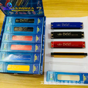 Bee Harmonica 20 Holes Key Of G Made In China Portable Children <b>Music</b> <b>Instrument</b> For Early Education - Product Image 2