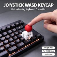 Clavier de jeu personnalisé avec logo, touches directionnelles WASD en PLA imprimées en 3D, clavier mécanique pour jeux