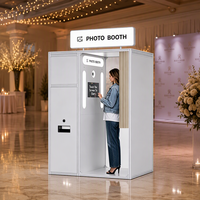 Mesin Photo Booth Self Service Tertutup untuk Foto Korea 2026