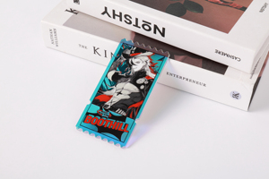 Tarjeta Acrílica con Efecto Láser, Edición Láser Personalizable, Tarjeta de Anime con Efecto Arcoíris Láser, Regalos de Moda - Product Image 2