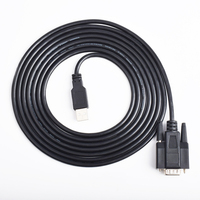 USB 2,0 a adaptador serial USB a cable serial DB9 macho de