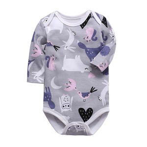 All'ingrosso body per <span class=keywords><strong>neonati</strong></span> a manica lunga con stampa pigiama per bambini primavera e autunno tuta girocollo per <span class=keywords><strong>neonati</strong></span> - Product Image 5