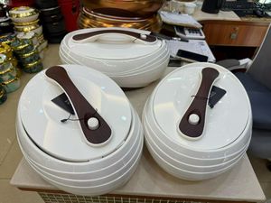 Cổ phiếu nhà máy sang trọng thiết lập 4L + 5L + 6L thực phẩm ấm hơn thiết lập với nắp đậy 3 cái ABS + thép không gỉ thực phẩm ấm hơn <span class=keywords><strong>Container</strong></span> có nắp đậy - Product Image 6