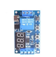 Module de temporisation à relais ZOPRO HW-521B/1 5V - Carte de contrôle double MOS avec temporisation de cycle réglable et circuit de déclenchement pour l'automatisation