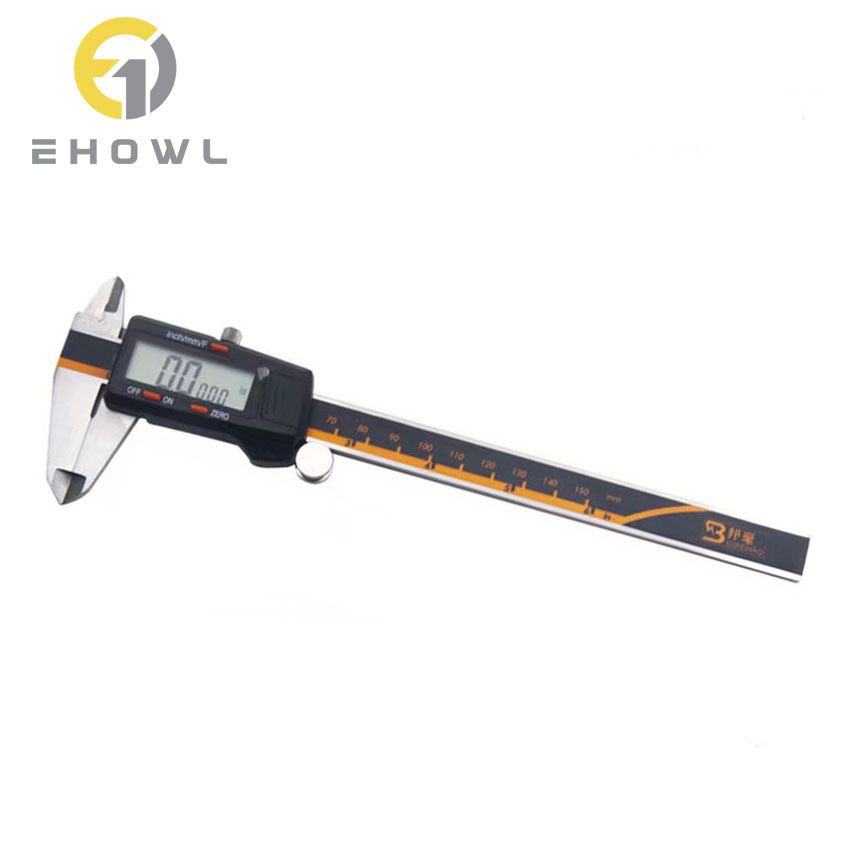 Motorcycle 0-150 mm Stainless Digital Disk Brake Caliper Tool Measuring tool
