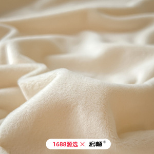 Milk Fleece <b>Fitted</b> <b>Sheet</b> 1.5m Bed Anti Static Solid Color Winter Autumn Baby Mattress Protector - Product Image 4